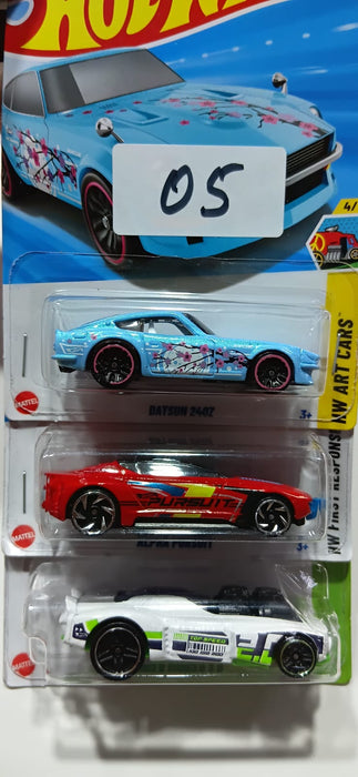 HOT WHEELS CASE-G MAINLINE (PACK OF 3) DIECAST