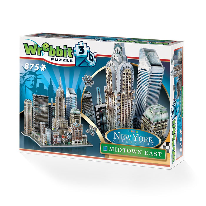 WREBBIT NY MIDTOWN EAST 3D PUZZLE