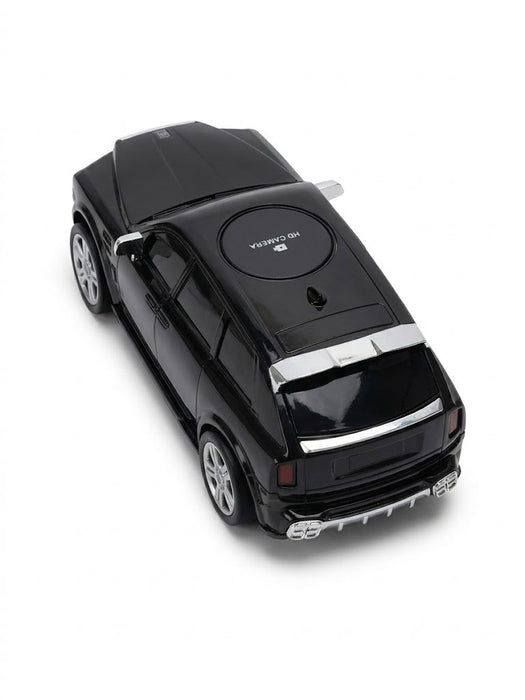 TELECAR 1/18 SCALE WITH HD CAMERA RC CAR BLACK