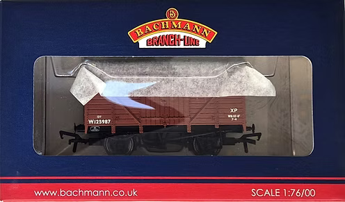 BACHMANN 37-729B OO GAUGE 1/76 SCALE 12 TON VENTILATED VAN BR (WR) BAUXITE W125987