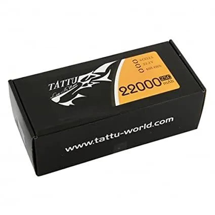 LIPO BATTERY ORIGINAL TATTU 22000MAH 25C 22.2V 6S1P XT90-S