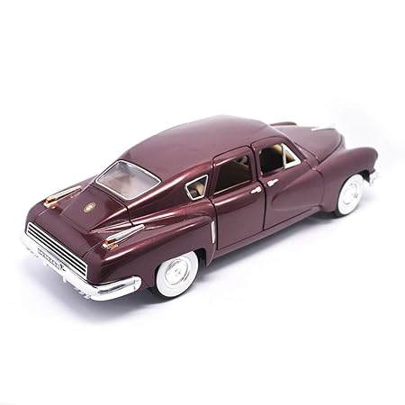 DIE CAST ROAD SIGNATURE 1948 TUCKER TORPEDO 1/18 SCALE BURGUNDY NO:92268