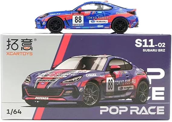 XCARTOYS SUBARU BRZ S11-02 1/64