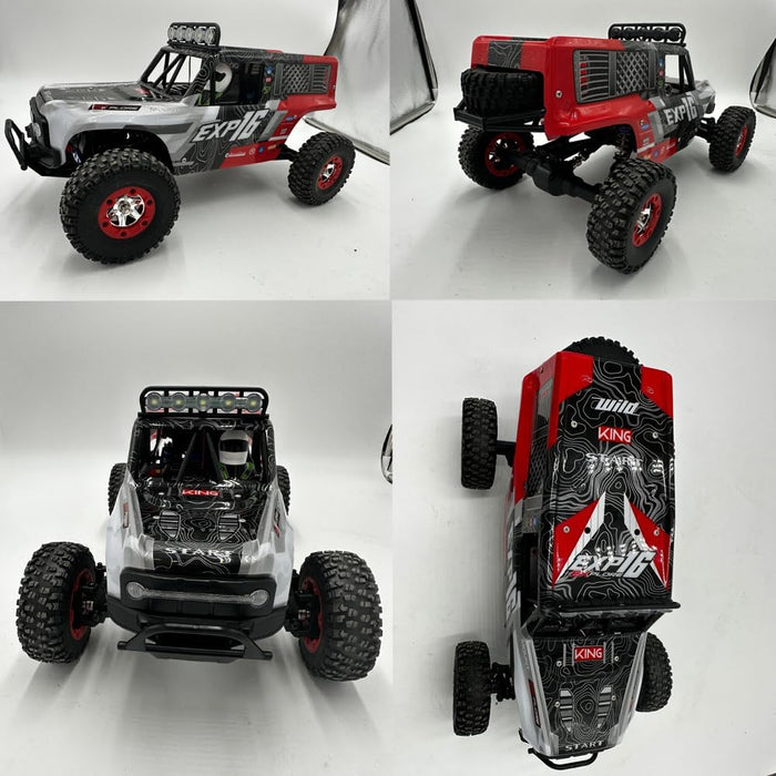 WLTOYS SPEED R/C 124006 RC Car 1:12 2.4G 4WD 40KM/H Off-Road RC CRAWLER RTR GREEN
