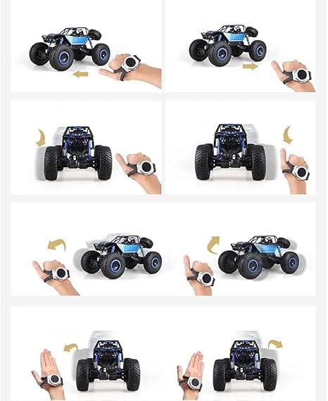 RC MONSTER 1:10 METAL CLIMBING CAR 4X4, ALL-TERRAIN CLIMBING VEHICLE, 4WD OFF-ROAD ELECTRIC