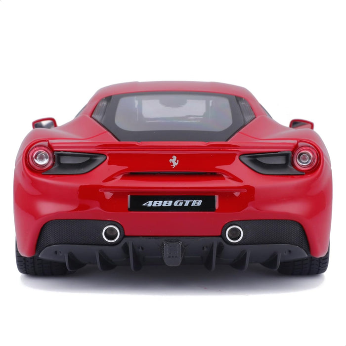 Bburago 1:18 Ferrari 488 GTB, Multi Color, (B18-16008)