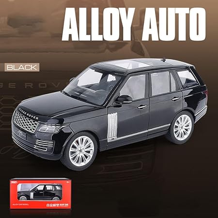 LAND ROVER 1:18 SCALE DIECAST CAR MODEL CZ801 PULL BACK ALLOY WITH SOUND & LIGHT