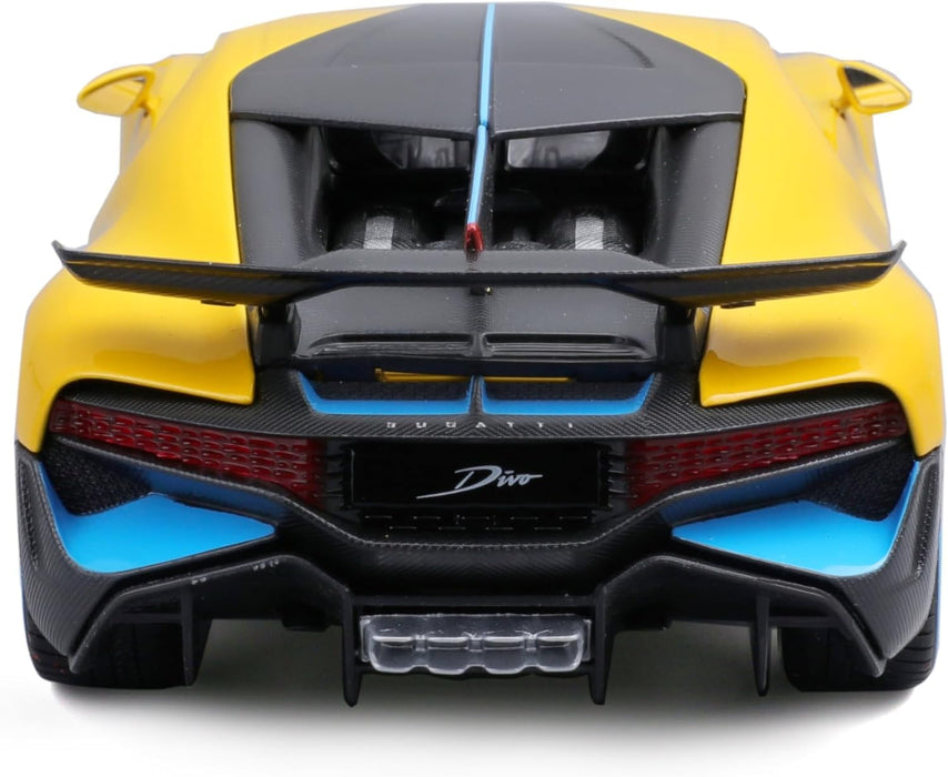 MAISTO BUGATTI DIVO 1/24 DIECAST 51526YELLOW