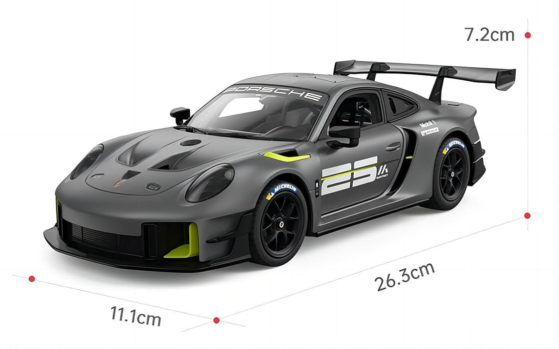 RASTAR 99600 1/18 PORSCHE 911 GT2 RS CLUBSPORT 25 RC ASSEMBLY MODEL KIT (68 PCS & 8 PTS)