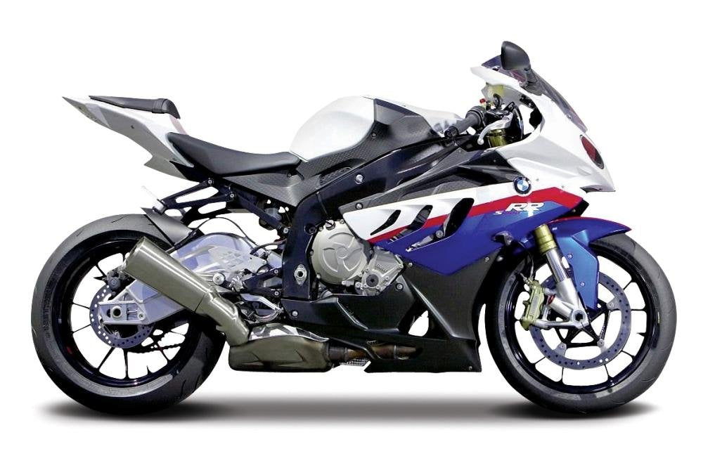 MAISTO PLASTIC 1/12 BMW S1000RR SCALE MODEL MOTORCYCLE, WHITE