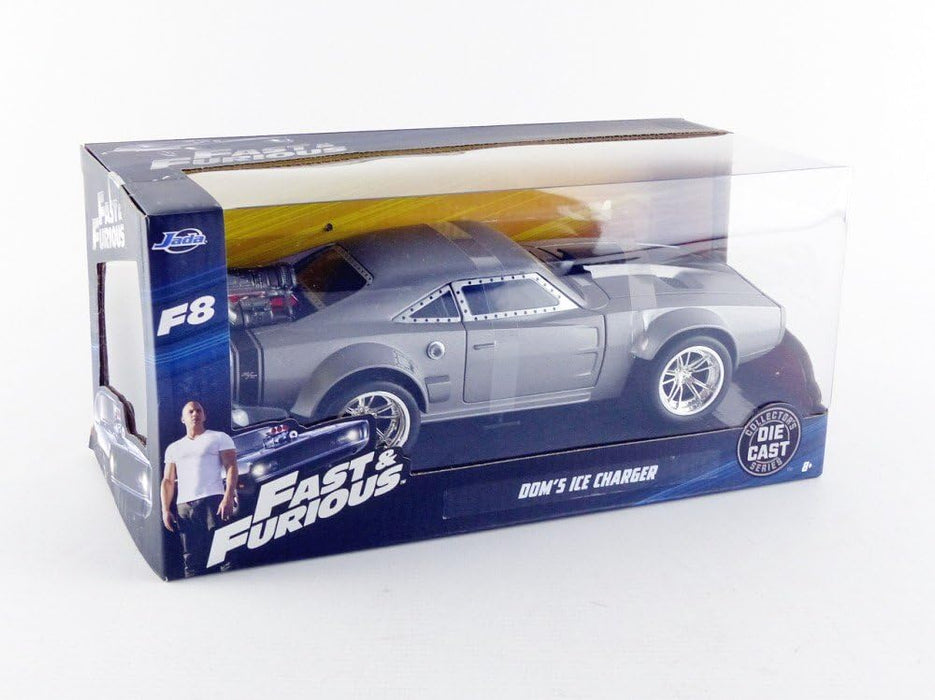 JADA DOM's ICE CHARGER GREY  DIECAST CAR MODEL