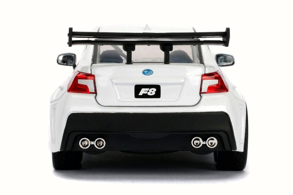 JADA SUBARU WRX STI WHITE  DIECAST CAR MODEL