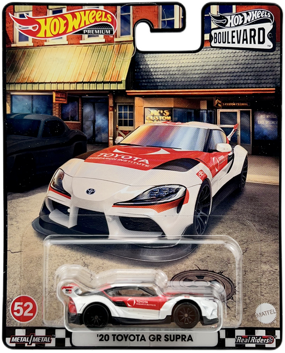 HOT WHEELS BOULEVARD 20 TOYOTA GR SUPRA DIE-CAST CAR (956L)