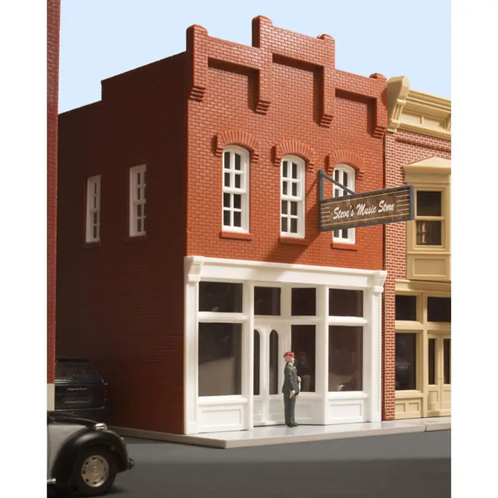 ATLAS "STEVE's MUSIC STORE" SHOP BUILDING KIT - O - 66911
