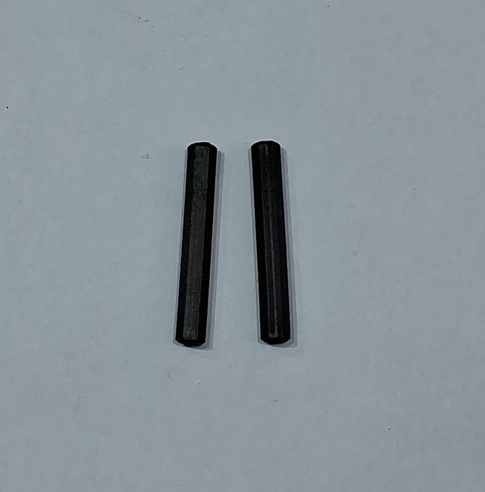 HEX SPACER PLASTIC 2MM X5MM X 52MM 2PCS PRE OWNED QUALITY