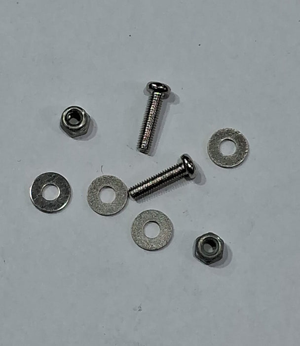 STAR BOLTS M3 X 12 MM WITH NUTS & WASHER