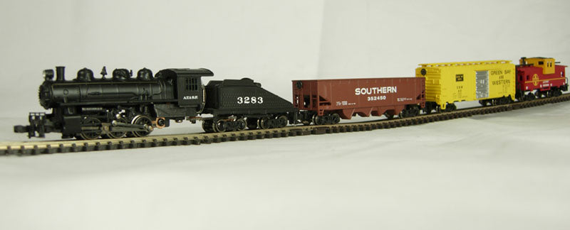 BACHMANN N-SCALE (1:160) YARD BOSS TRAIN STARTER SET WITH POWER PACK & SPEED CONTROLLER-READY TO RUN 24014