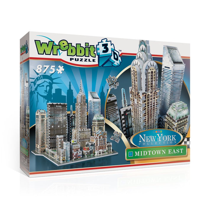 WREBBIT NY MIDTOWN EAST 3D PUZZLE