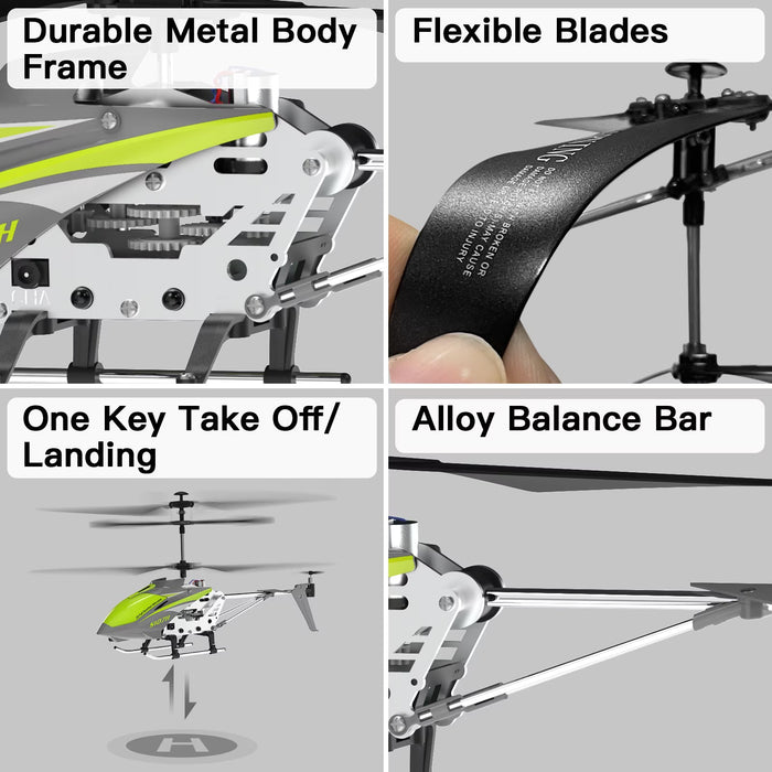 SYMA S107H R/C HELICOPTER 2.4GHZ 3CH HOVER FUNCTION GREEN COLOR