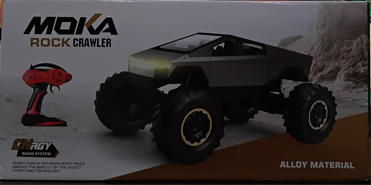 SHUANGFENG 1:8 RC Tesla Rock Crawler – Alloy Body, 4WD Off-Road Vehicle (2190)