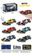 Mini Racer 1:64 Scale Die-Cast Metal F1 RC Racing Car — 3-Speed Adjustable Formula Car with LED Lights & App Control