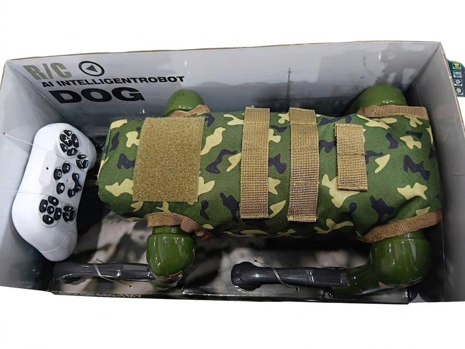MECH GUARDIAN QF660-1 RC AI INTELLIGENTROBOT DOG GREEN