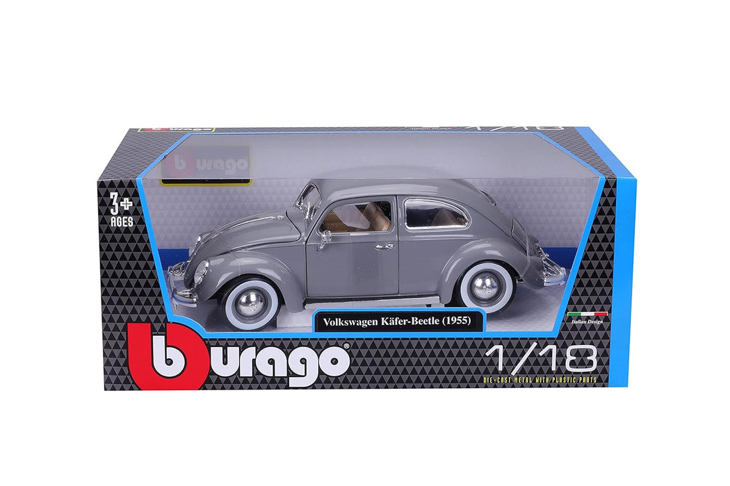 BBURAGO 18-92029G 1:18 1955 VOLKSWAGEN KAFER BEETLE DIECAST MODEL