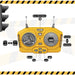 9CH Remote Control Bulldozer Toy - Die-Cast Metal RC Construction Truck (Ages 6+)