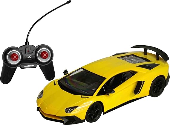 Wembley Toys 1:16 Scale Racing Bonzer Remote Control Car Led Rechargeable Battery RC Car Series With Charger For Kids