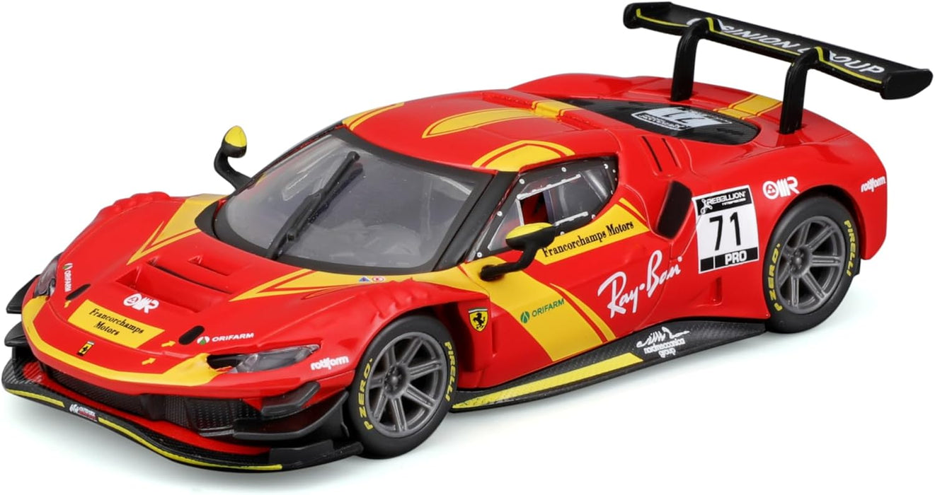 BBURAGO 1/43 FERRARI 296 GT3 #71 2023 18-36313