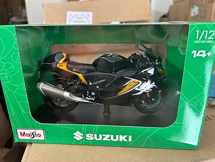 MAISTO SUZUKI HAYABUSA 2022 BIKE 1/12 DIECAST-52724