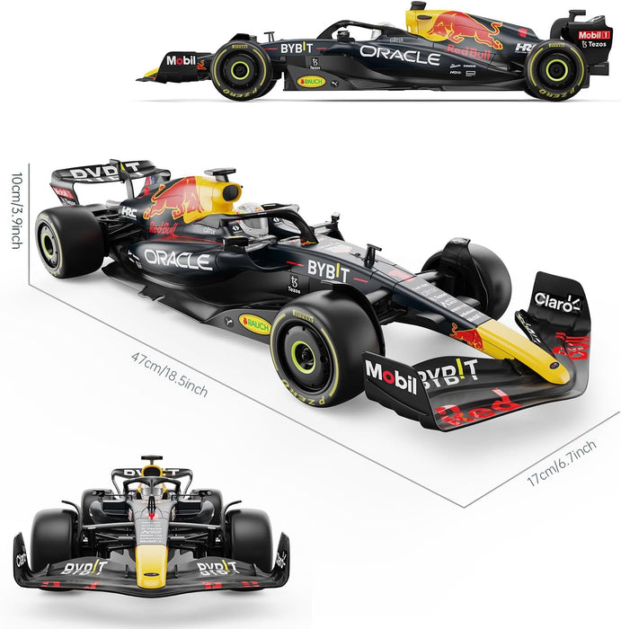 RASTAR 1/12 F1 RED BULL CAR, ORACLE RED BULL RACING F1 RB18 REMOTE CONTROL CAR MODEL,RED BULL RACING FORMULA 1 MAX VERSTAPPEN