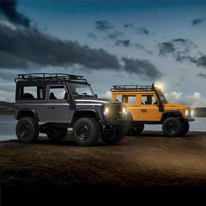 MN MODEL LAND ROVER DEFENDER MN98 1/12 2.4G 4WD RC CRAWLER (YELLOW)