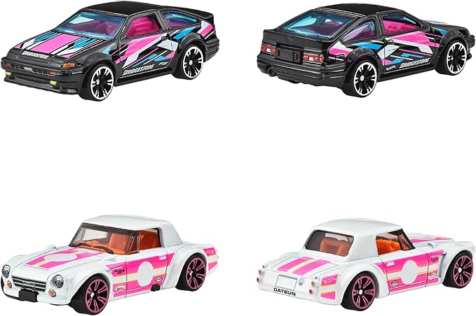 Imported Hot Wheels Neon Speeders 986E-HLH72 Assorted Vehicle Mini Car 10 pcs