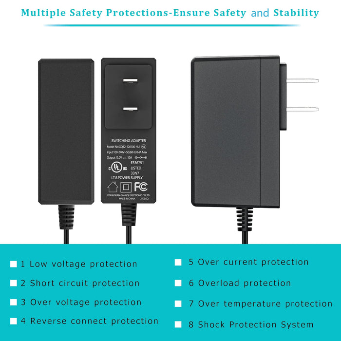 12V ADAPTOR 12V -1AMP WITH DC PIN