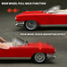 Cadillac Eldorado 1959 Convertible 1:24 Scale Classic Car Model – Red Vintage Diecast Collectible