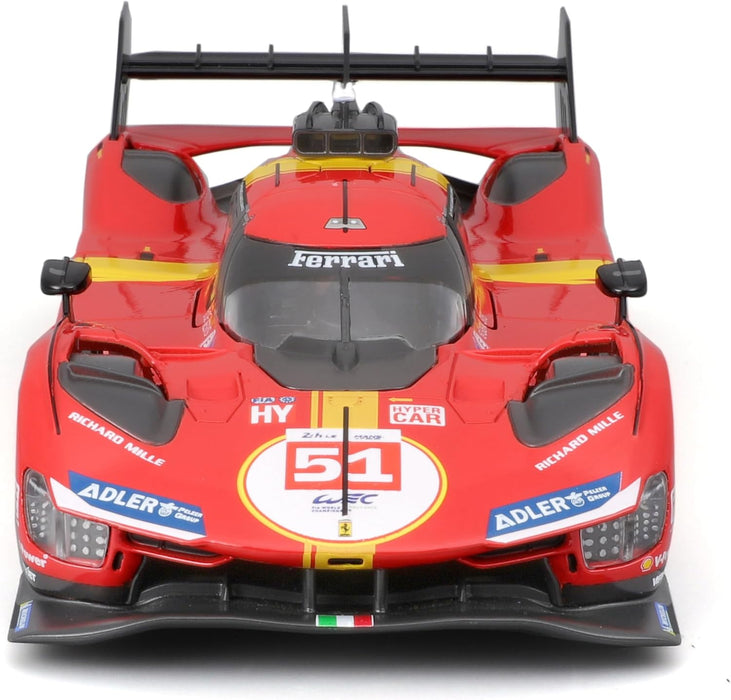 BBURAGO FERRARI RACING 499P LE MANS HYPERCAR-1:24 SCALE B18-26309