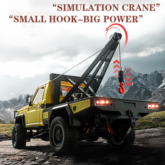 MN MODEL LAND CRUISER MN82T 1/12 2.4G 4WD RC CRAWLER (YELLOW)