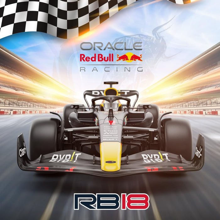 RASTAR 1/12 F1 RED BULL CAR, ORACLE RED BULL RACING F1 RB18 REMOTE CONTROL CAR MODEL,RED BULL RACING FORMULA 1 MAX VERSTAPPEN