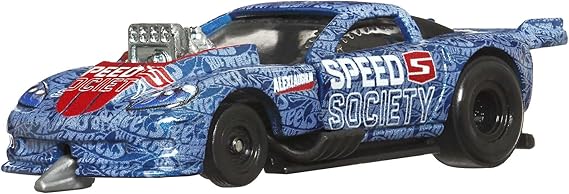 HOT WHEELS BOULEVARD 12 CORVETTE ZO6 DRAG RACER DIE-CAST CAR (956L)