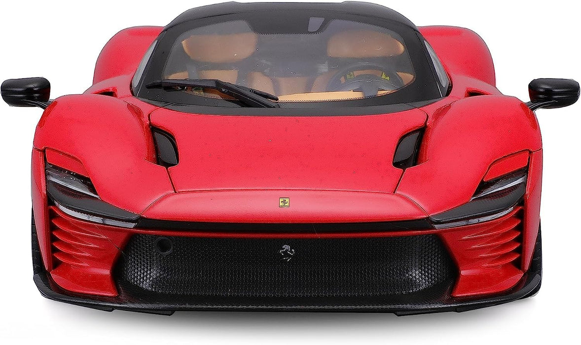 BBURAGO FERRARI DAYTONA SP3 RED "SIGNATURE SERIES" 1/18 DIECAST 16912R