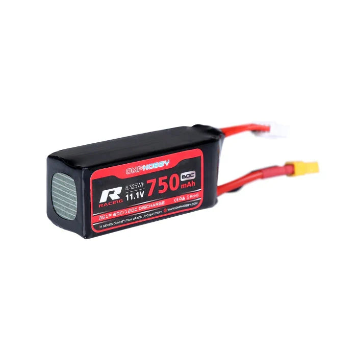 OMP HOBBY M2/GOOSKY S2 BATTERY 11.1V 60C 3S 750MAH