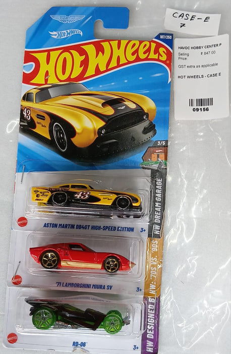 HOT WHEELS - CASE E (2025) - BASIC CAR ASSORTED (PACK OF 3 )-DIECAST