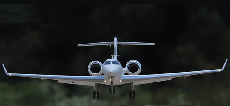 Freewing PJ50 Private Jet Twin 70mm EDF Jet - PNP