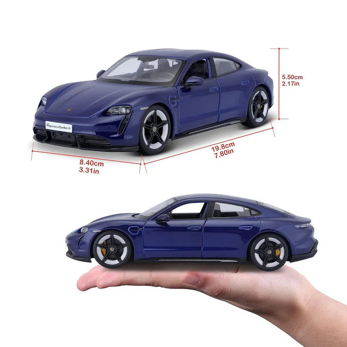 BBURAGO PORSCHE TAYCAN TURBO S 1/24 DIECAST 18-91098 B - 1:24