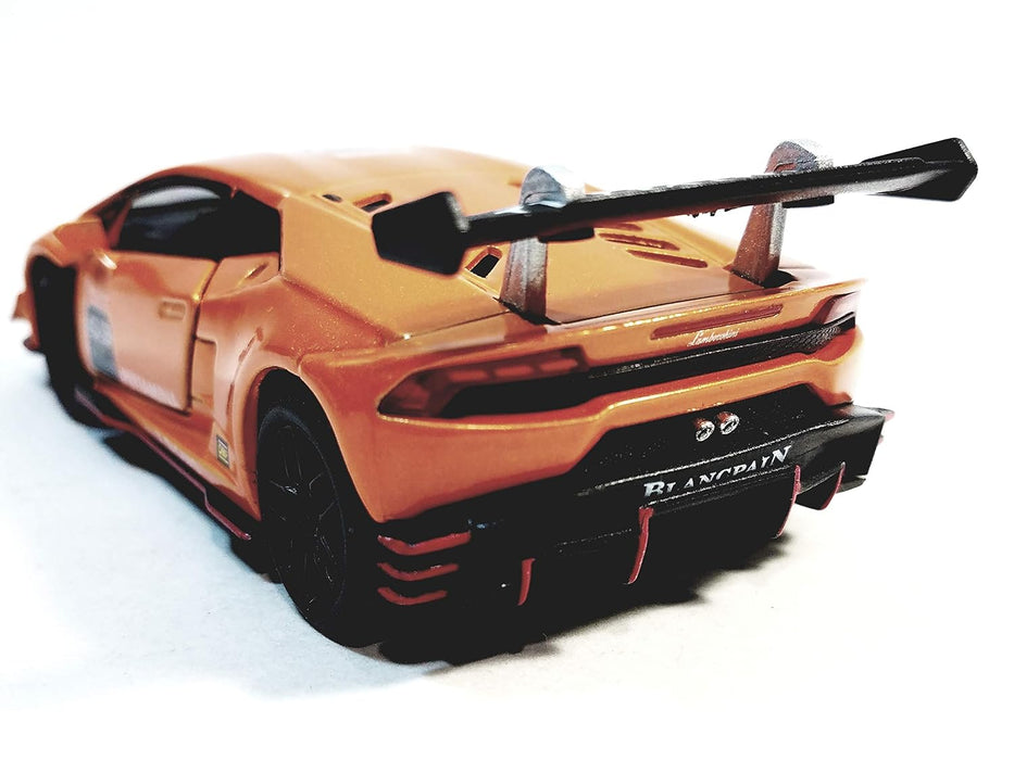 LAMBORGHINI HURACAN LP620-2 SUPER TROFEO 1:36 NO: KT5389D (ORANGE)