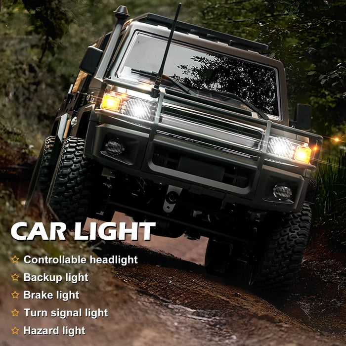 MN MODEL 1/12 TOYOTA LAND CRUISER MN82S 4WD RC CRAWLER RTR (GREY)