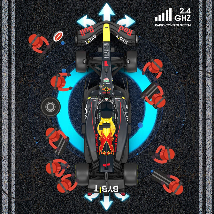 RASTAR 1/12 F1 RED BULL CAR, ORACLE RED BULL RACING F1 RB18 REMOTE CONTROL CAR MODEL,RED BULL RACING FORMULA 1 MAX VERSTAPPEN