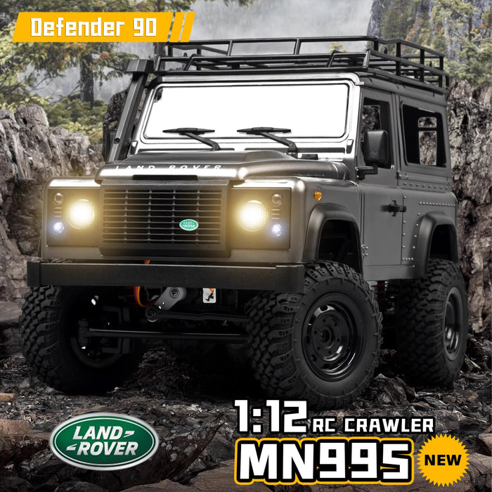 MN MODEL LAND ROVER DEFENDER MN98 1/12 2.4G 4WD RC CRAWLER (YELLOW)