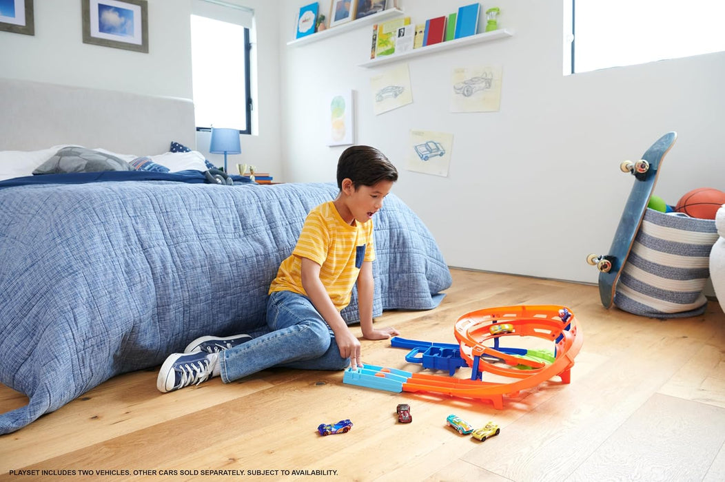 HOT WHEELS WHIP AROUND RACEWAY (PRODUCT NO:HTK17)